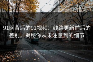91网背后的91视频：线路更新前后的差别，揭秘你从未注意到的细节